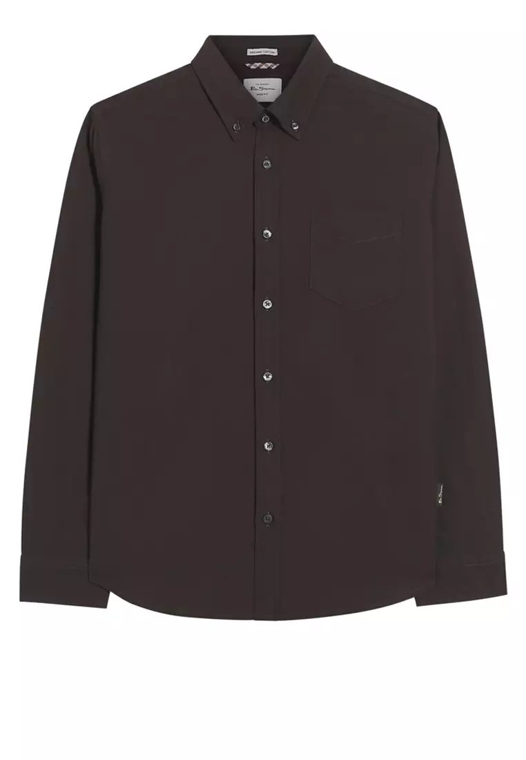 Long Sleeves Signature Oxford Shirt