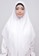 Vervessa white Vervessa's Bella Instan Square Hijab Scarf Syari Segi Empat White C3731AAEDBFC0DGS_1