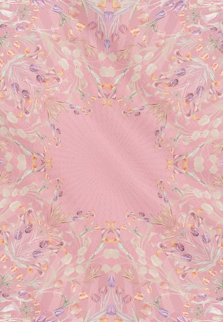 Tulip Satin Square - Morganite
