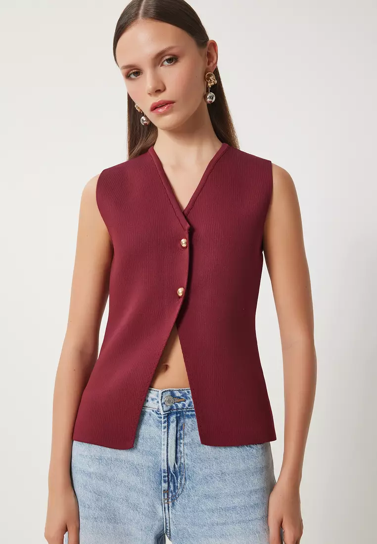 Buttoned Vest