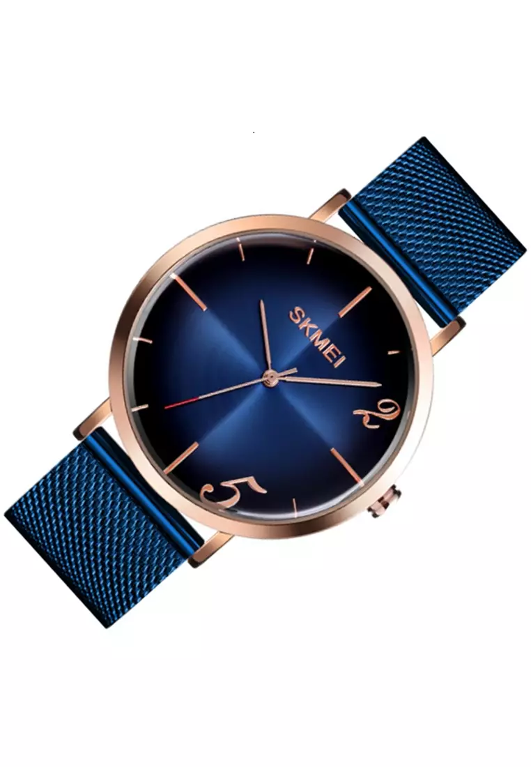 Jam Tangan Casual Analog Pria Strap Tali Material Stainless Steel YP06 ORIGINAL