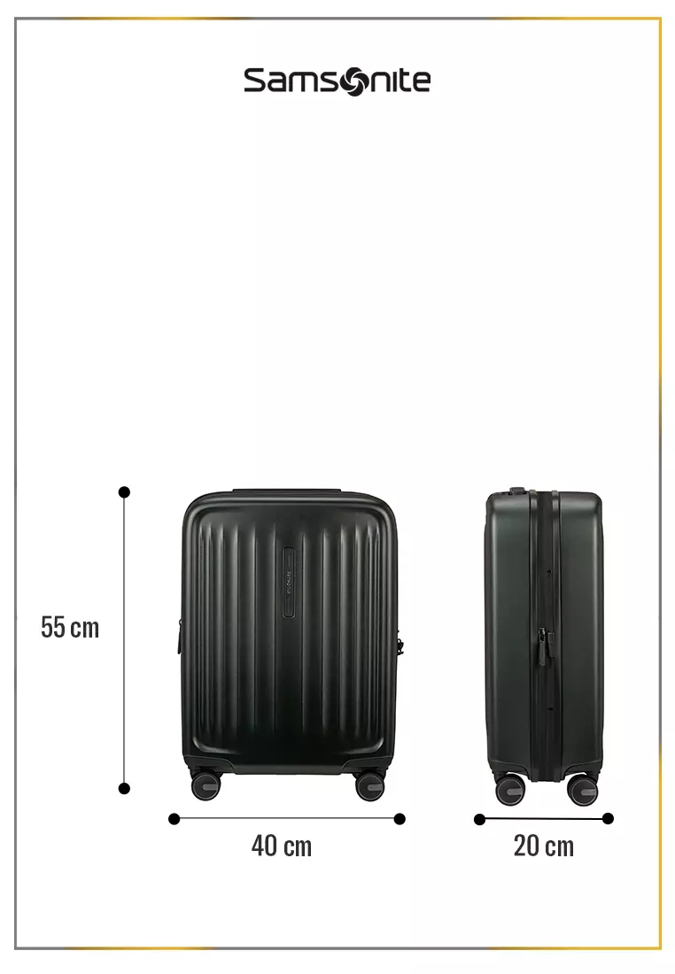 Samsonite Koper Hardcase Fyrm Spinner Cabin 20 Inch Exp - Deep Green