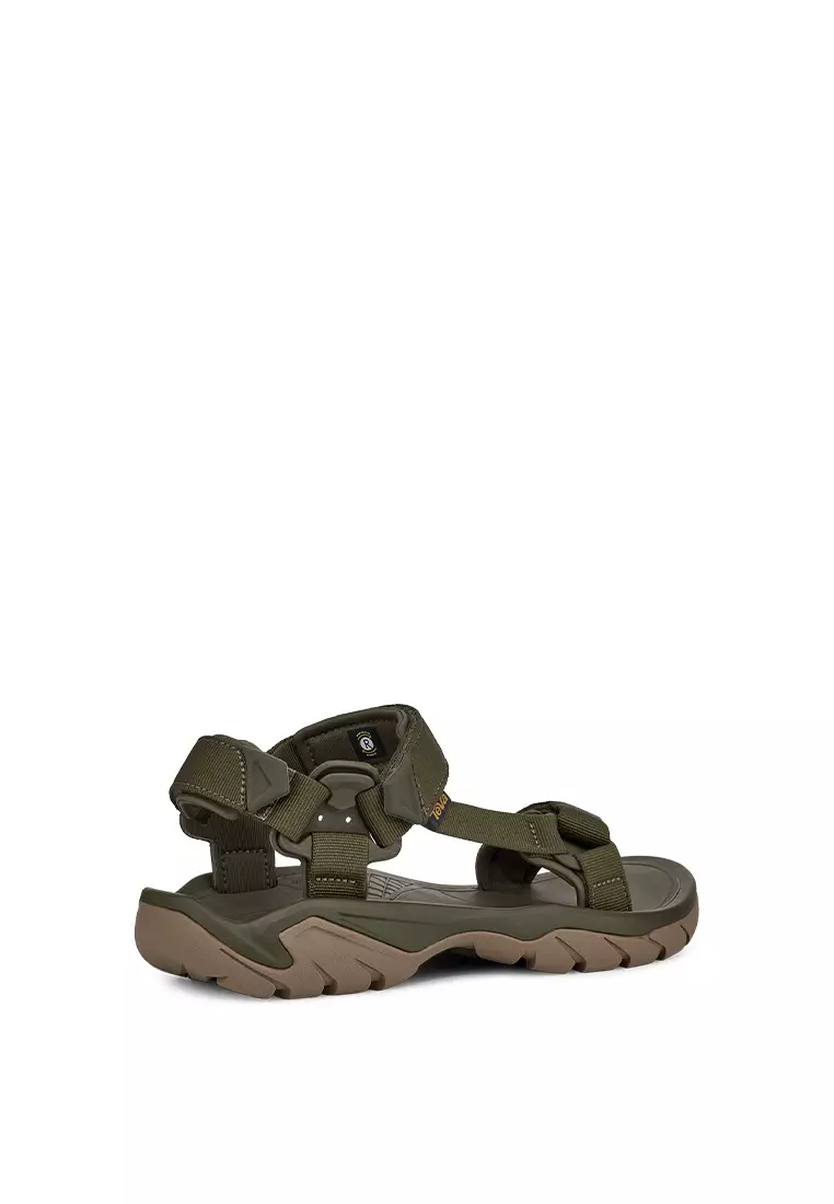 Men's Terra Fi 5 Universal Hiking Sandal - Dark Olive/Honey Brown (1102456-DVH)