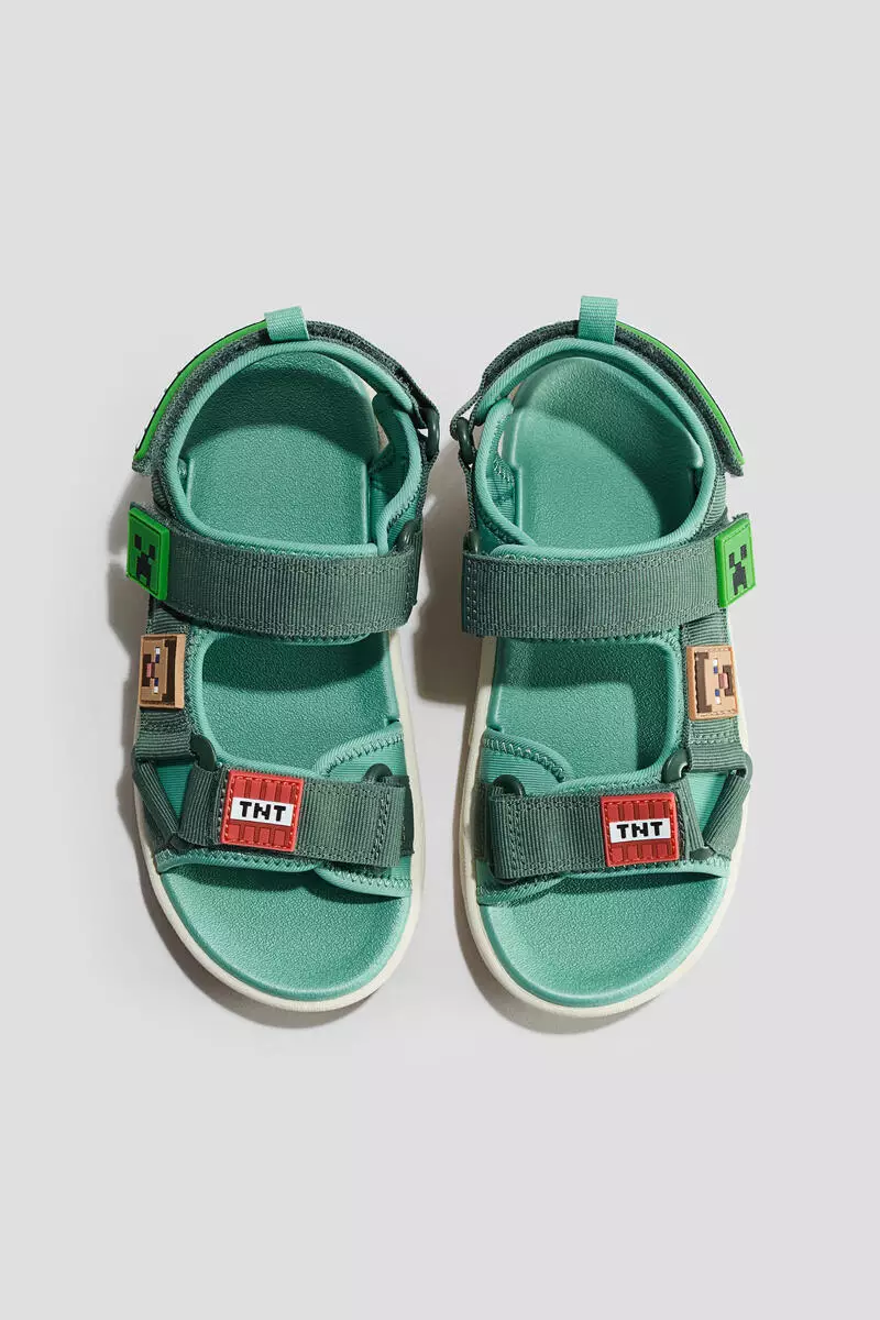 Motif-detail sandals