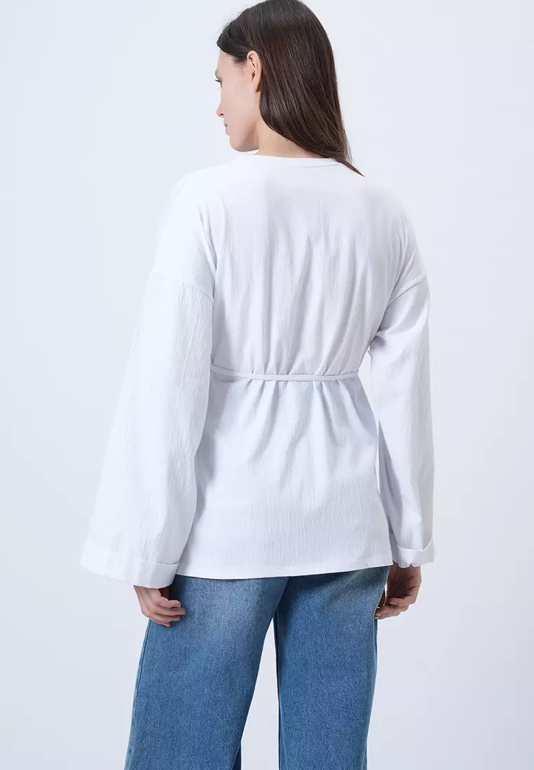 Waist Tie Blouse