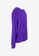 ROSARINI purple Long Sleeve Crew Neck Top - Bright Purple 7D083KA033FD62GS_3