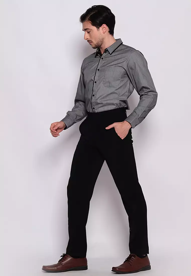 Kemeja Formal Slimfit Panjang D485J01