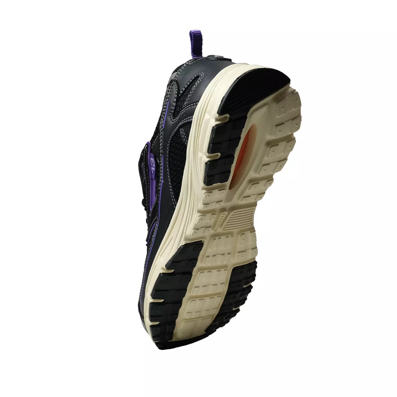 Footstep Footwear Sepatu Pria Sneakers Fletcher Black Purple Original Shoes