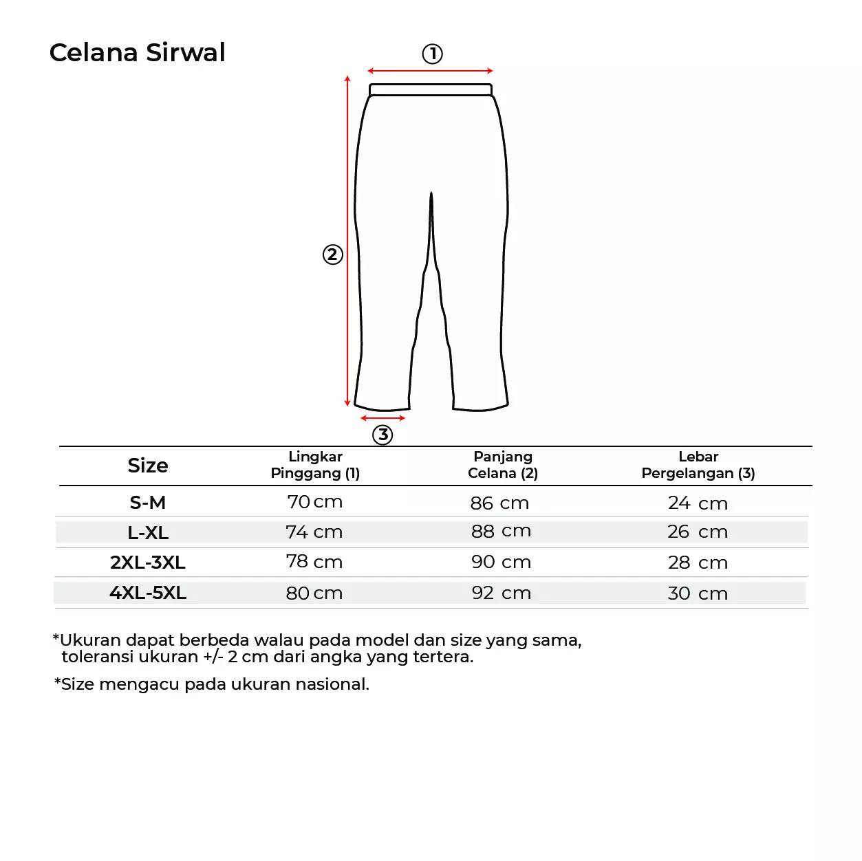 Tiento Celana Cingkrang Sirwal Kulot Sebetis Ibadah Salat Ramadhan