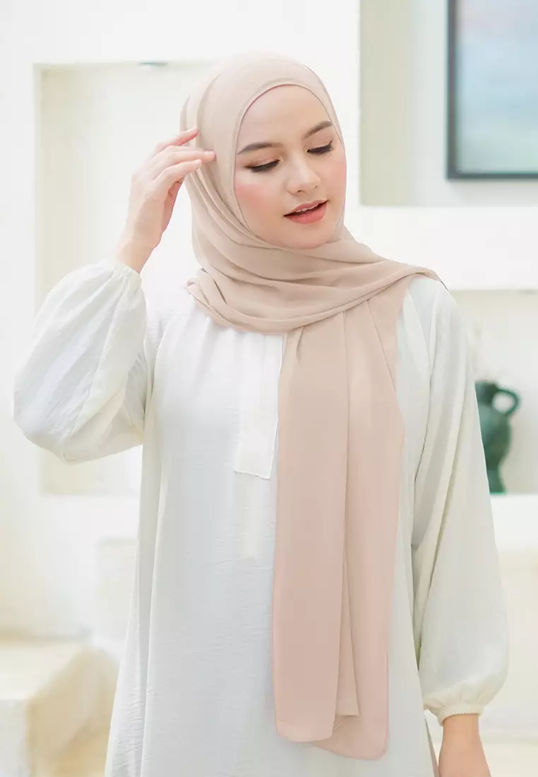 HIJAB INSTAN LATIFA - LIGHT CREAM