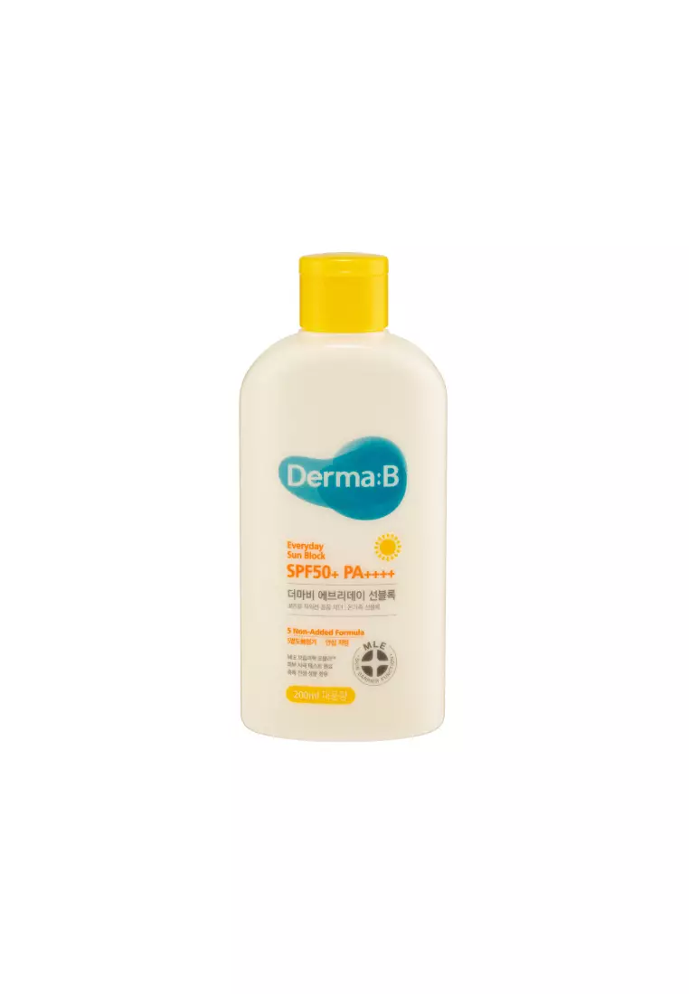 Derma B Everyday Sun Sunblock SPF50+PA++++ (200ml)