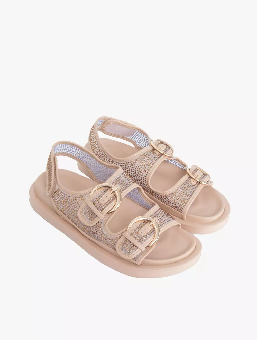 Nine West AMBER Women's Flat Sandals - Beige