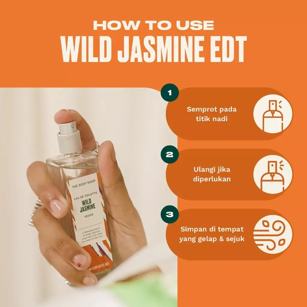 Wild Jasmine Eau De Toilette 50ml