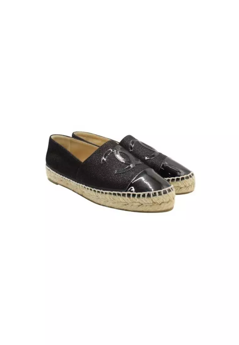 Chanel espadrilles wear and on sale tear