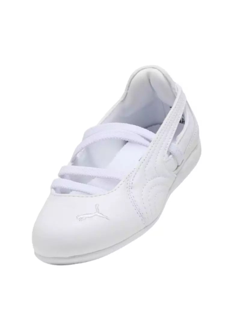 PUMA  Speedcat Ballet Lth Ps 40836802 - Sepatu Anak (Putih)