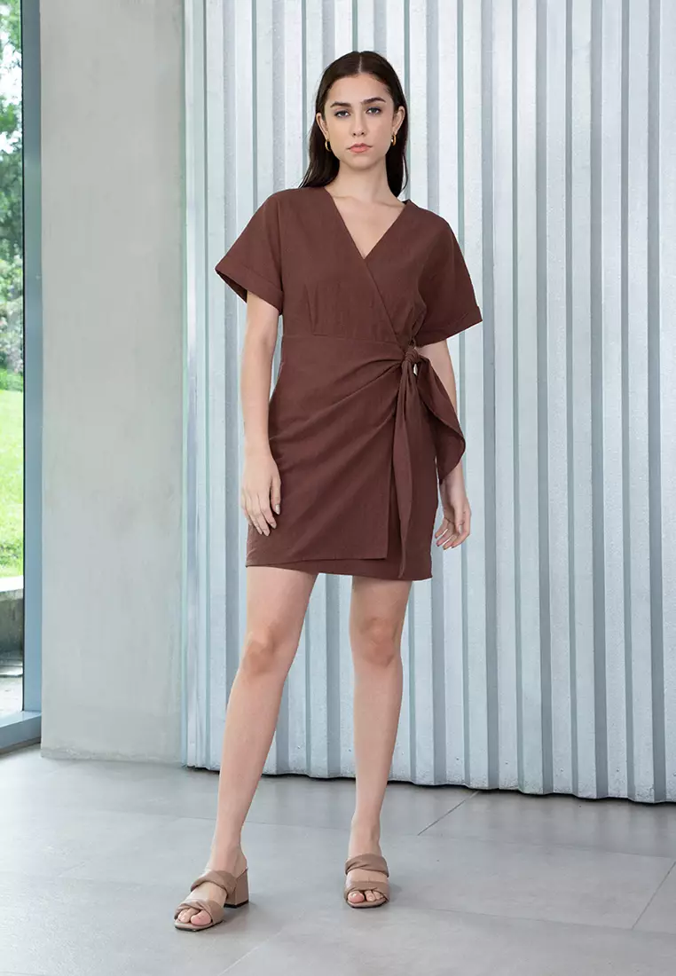 Other stories kimono wrap dress shop