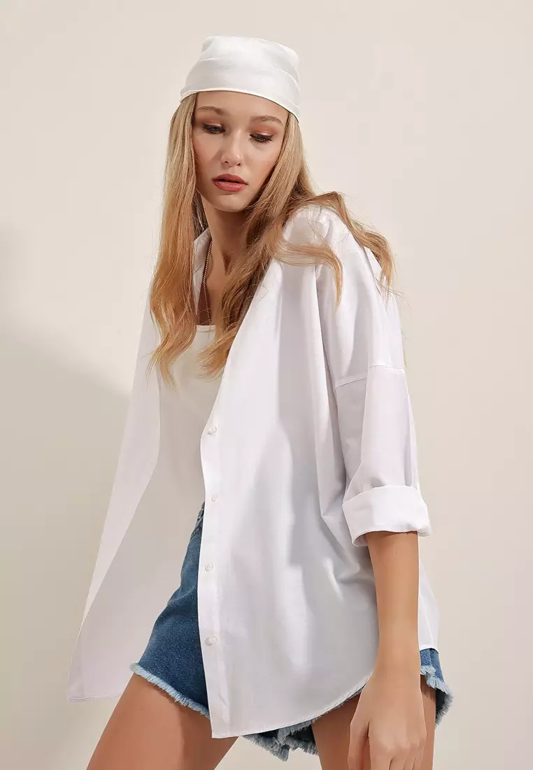 Oversized Long Sleeves Shirt