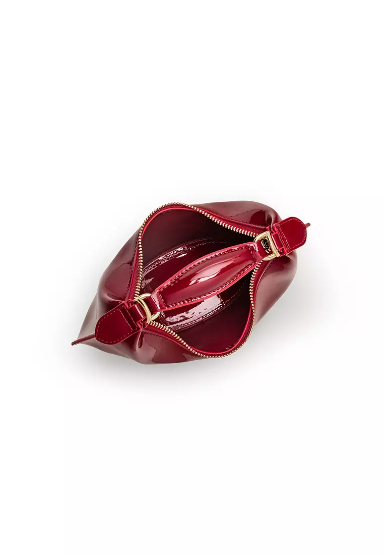 Kuki Mini Bag Patent - Cherry Red