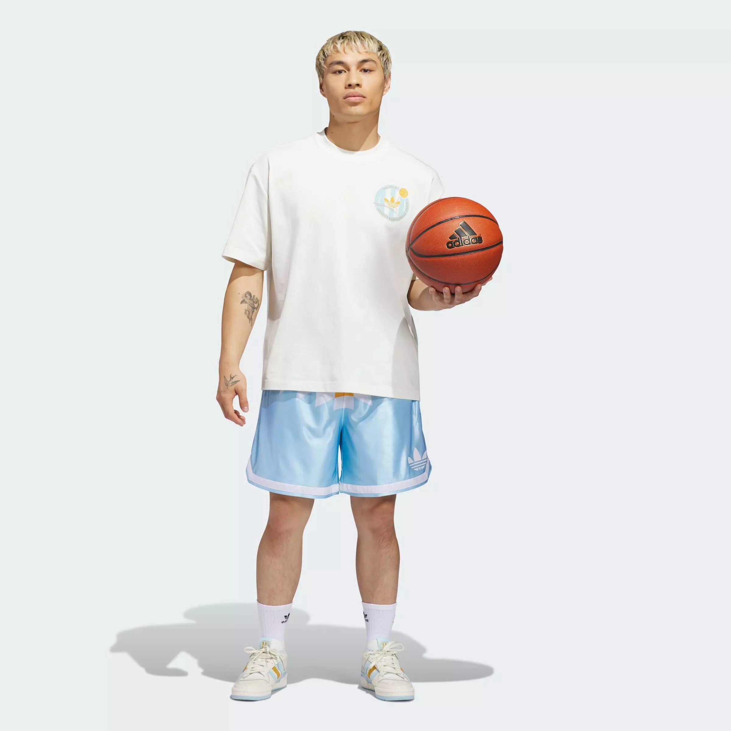 Basketball Originals Basketball Crest Tee Unisex White KD3613