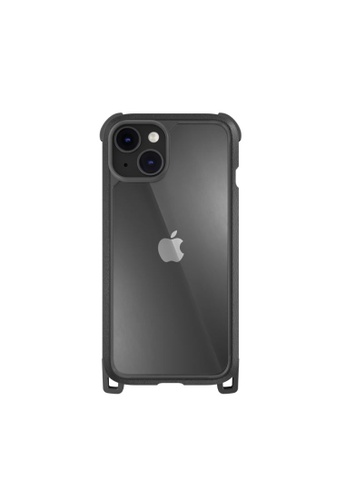 SwitchEasy SwitchEasy ODYSSEY+ Rugged Utility Protective Case with Lanyard Case For Apple iPhone 14 Plus - Metal Black FC4A4ES4D8A819GS_1