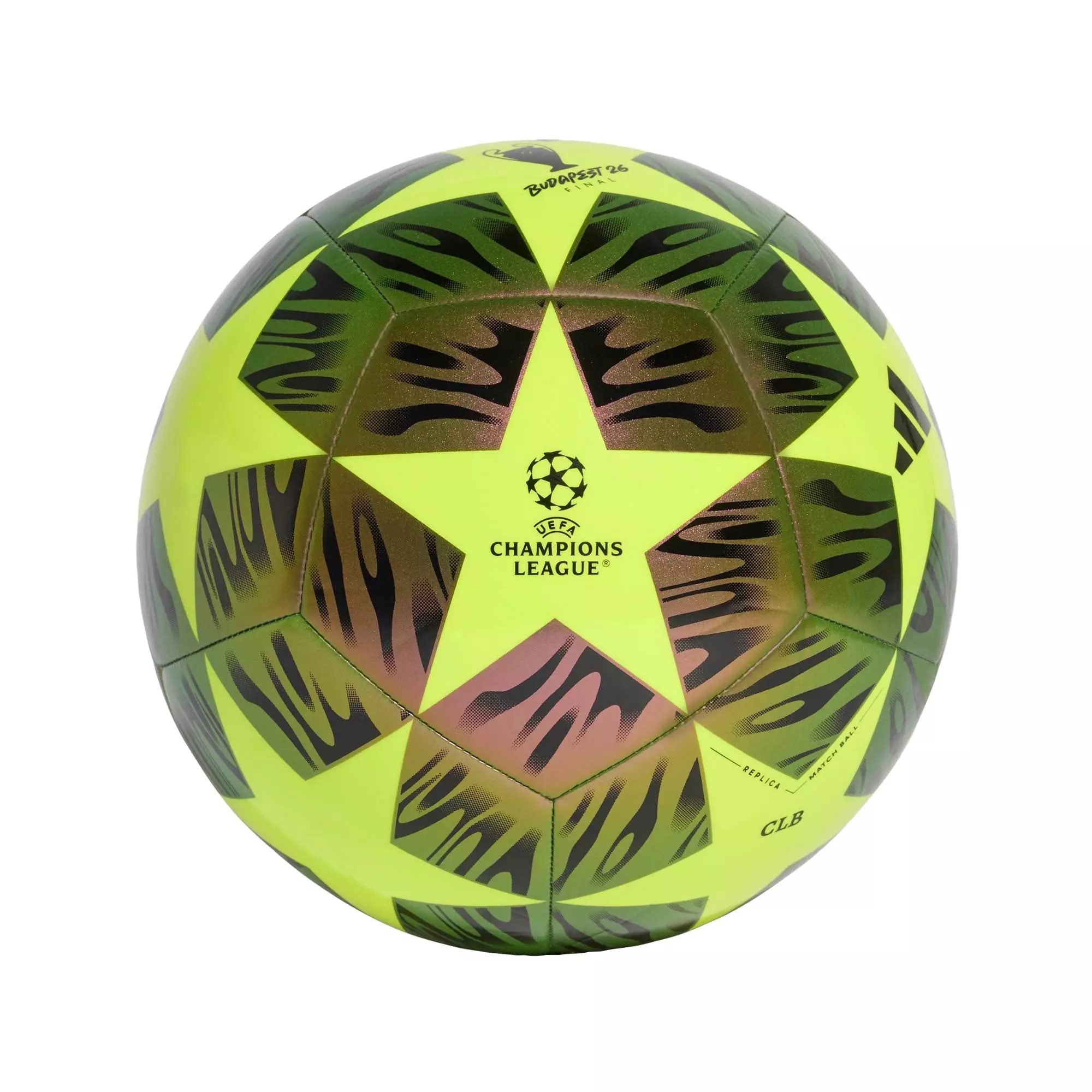 Football UEFA Champions League Final Club Ball Unisex Black JX9092