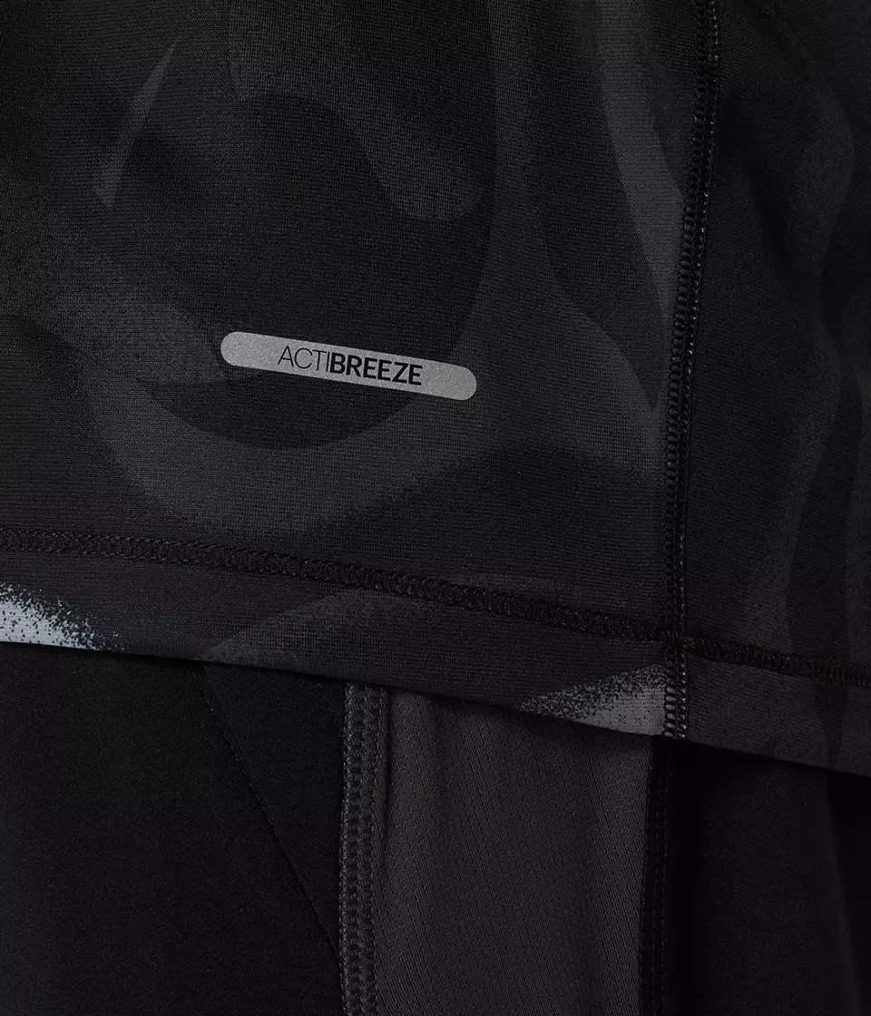 ASICS Men Road All Over Print LS Top-2011D099.001