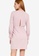 ZALORA WORK pink Pleat Detail Long Sleeves Sheath Dress F83B4AA8F570D7GS_2