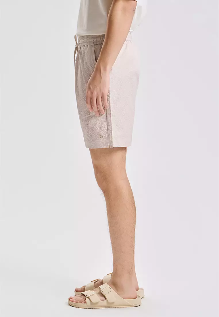 Modern Fit Swim Seersucker Shorts