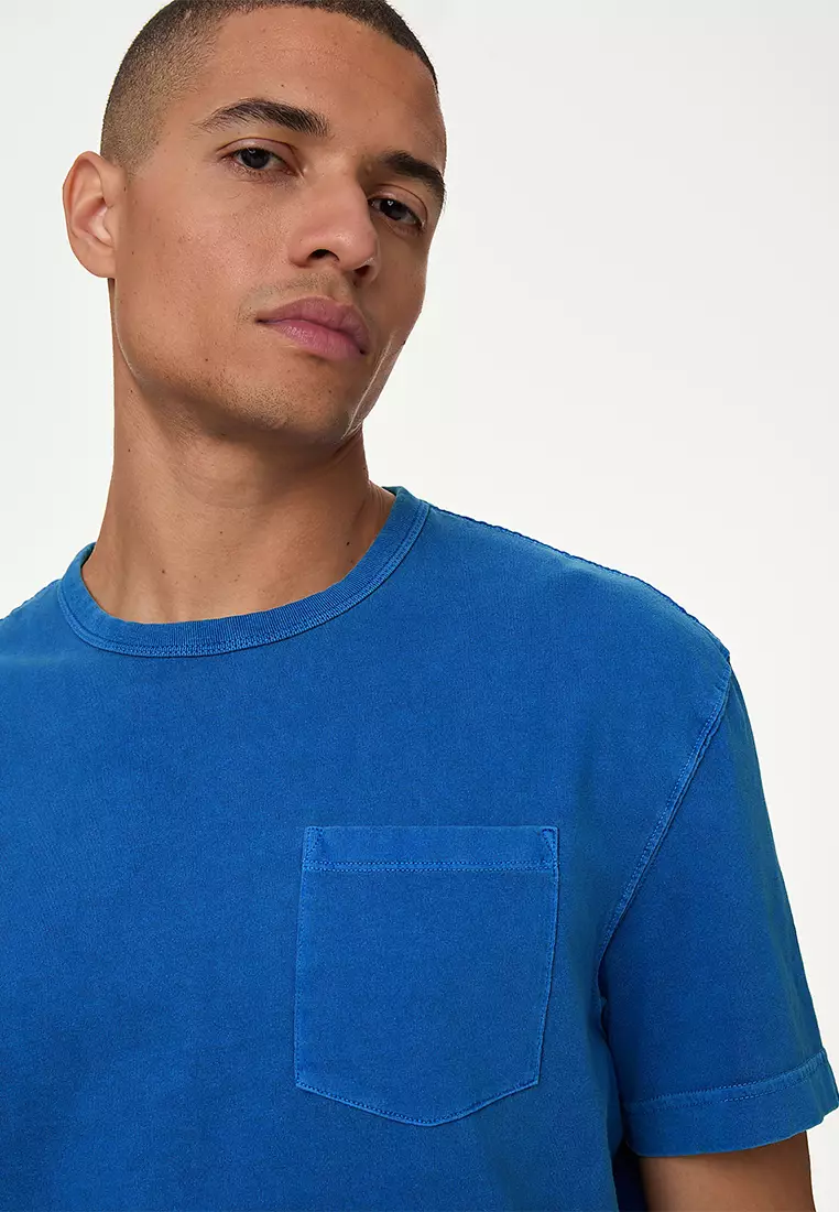 Pure Cotton Crew Neck T-Shirt