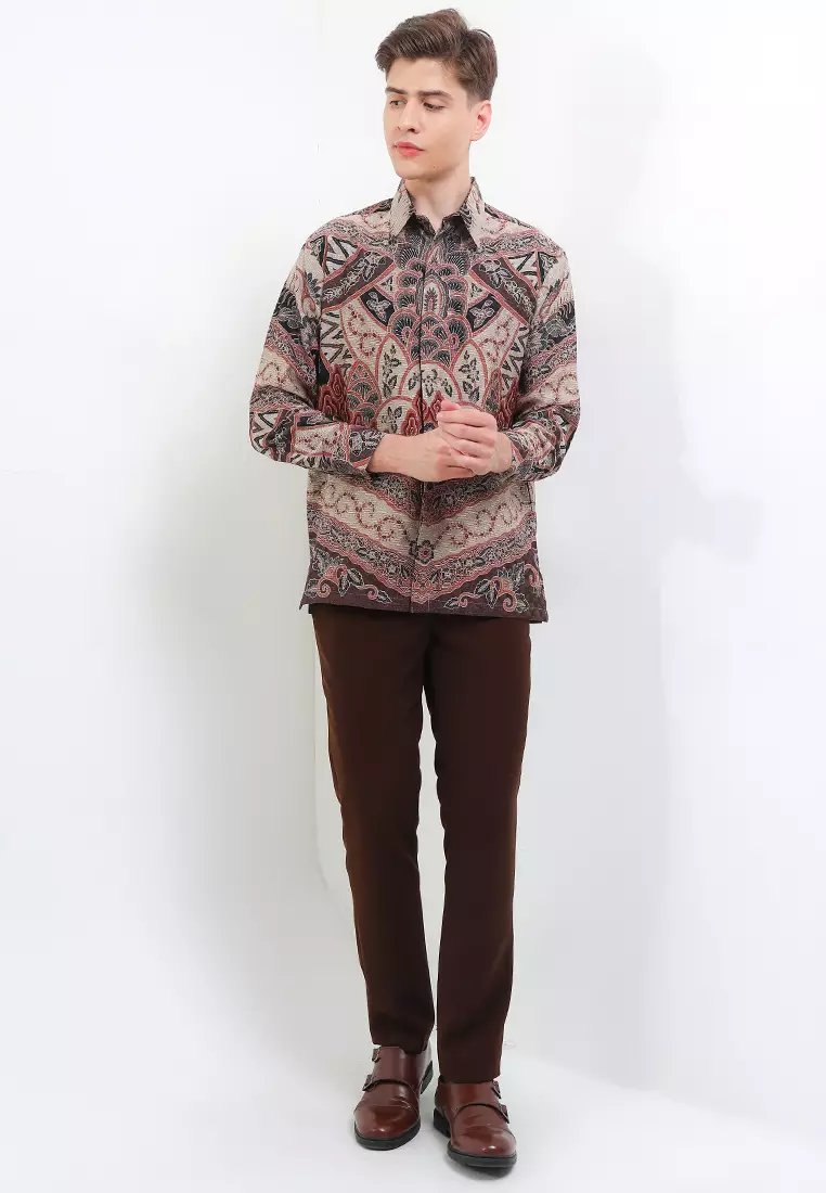 Kemeja Batik Regular Fit Batik Mega Mendung