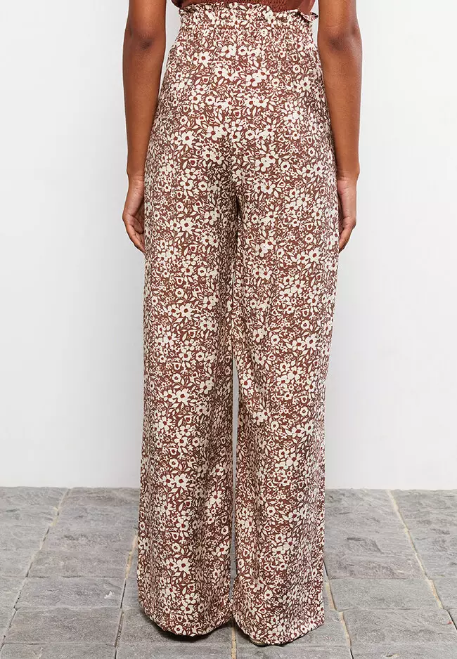 Buy LC Waikiki Comfortable Fit Floral Trousers 2024 Online