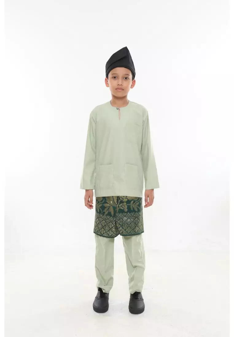 Baju Melayu Teluk Belanga Kids