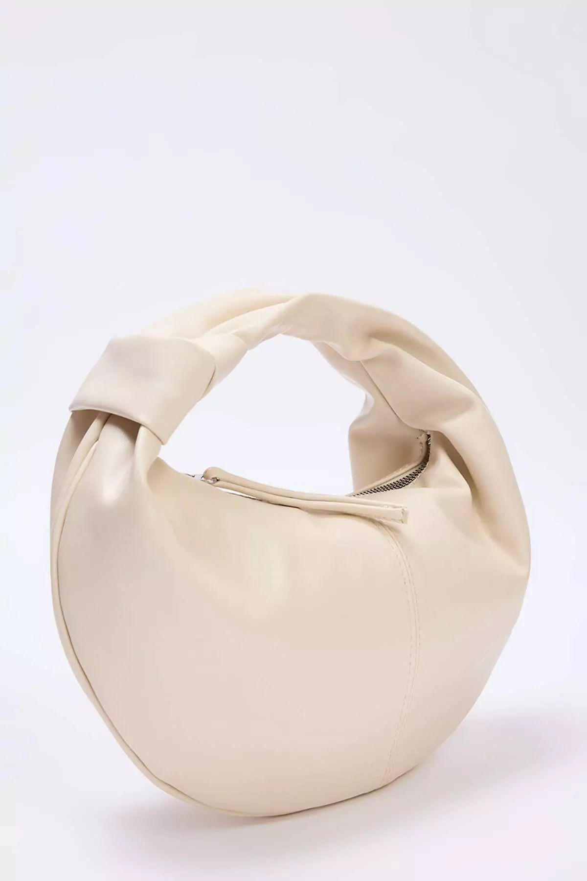 Beige Brown Women'S Mini Size Oval Shoulder Bag Takss25Oc00068
