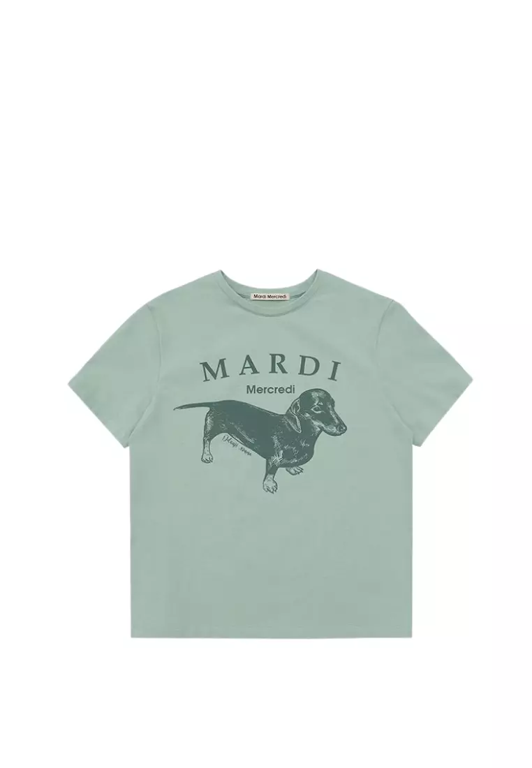 Slim Tshirt Ddanji Pastel - Mint
