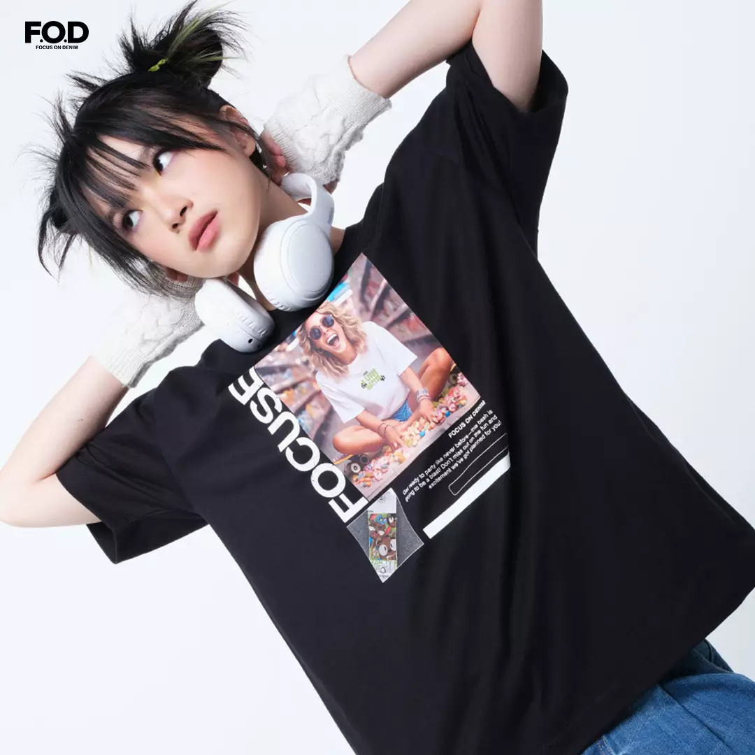 Kaos Unisex Blast Black