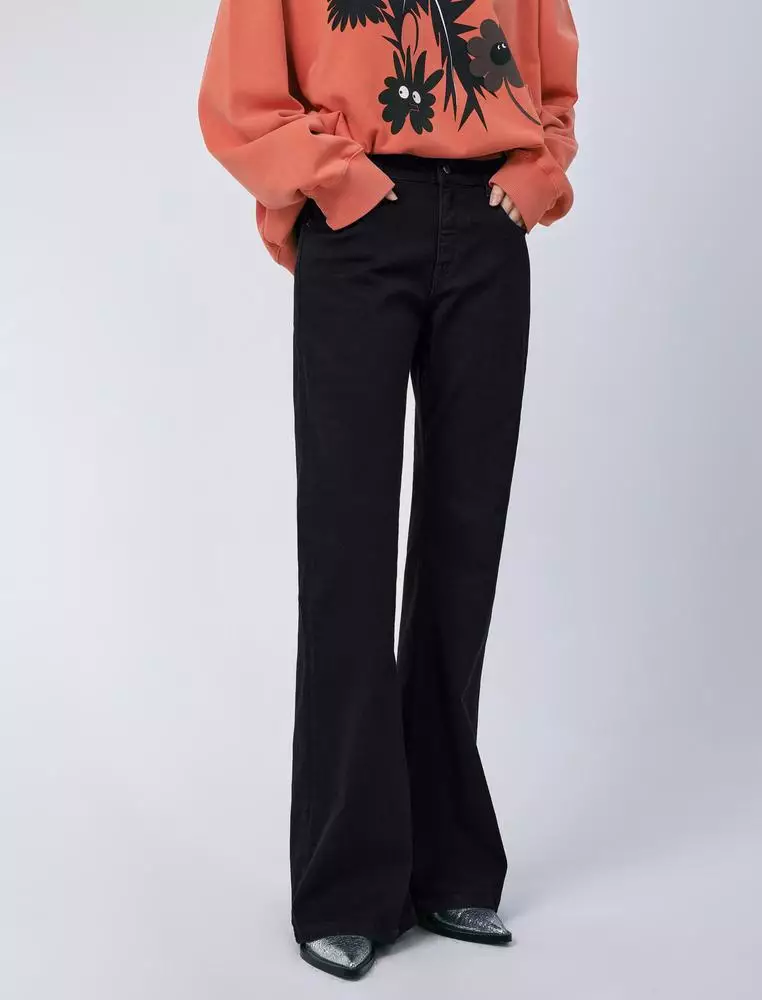 Bootcut Denim Long Pants