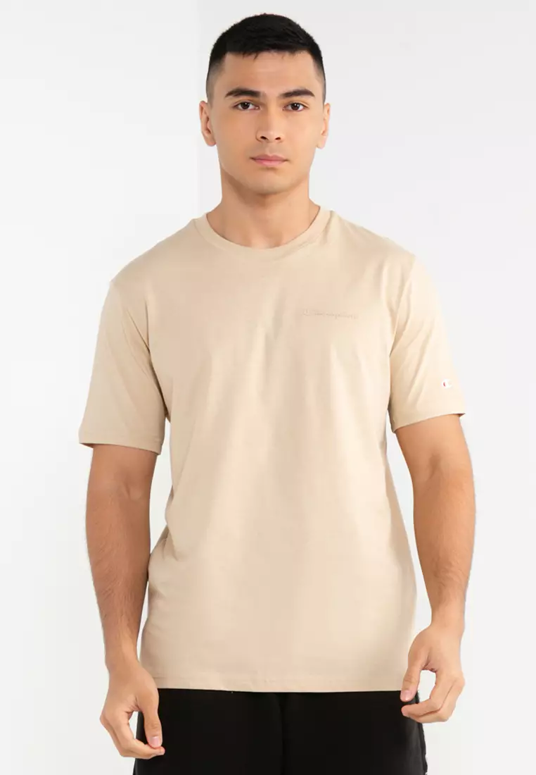 Champion men's cotton script logo outlet tee