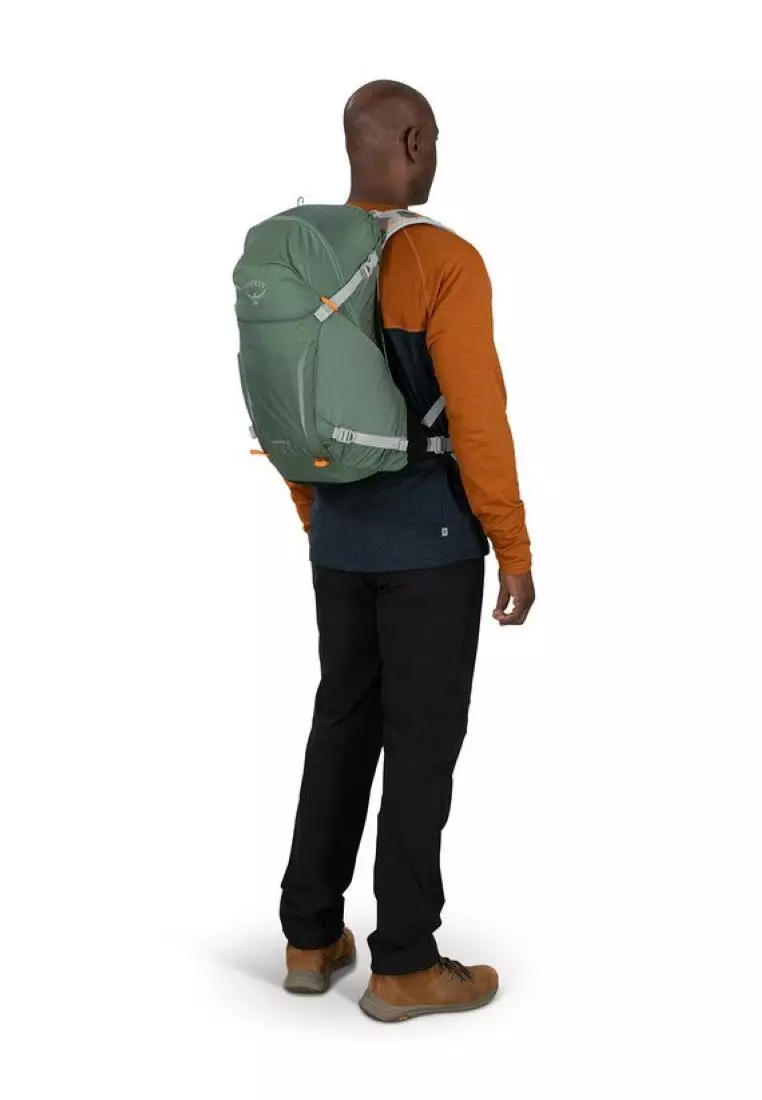 Osprey store green bag