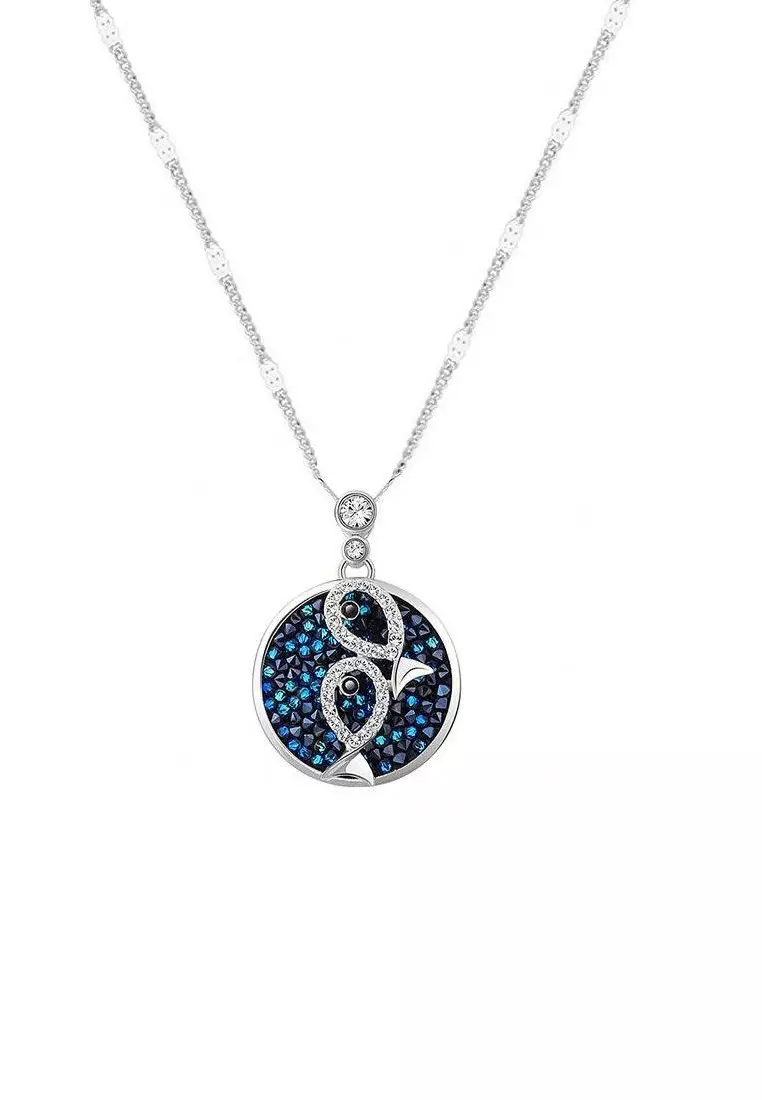 ADORA Swarovski Fish Pendent Necklace 2024 Buy ADORA Online