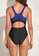 Its Me black and navy Fashion Colorblock One Piece Swimsuit 4AFCFUS61DF3DFGS_2
