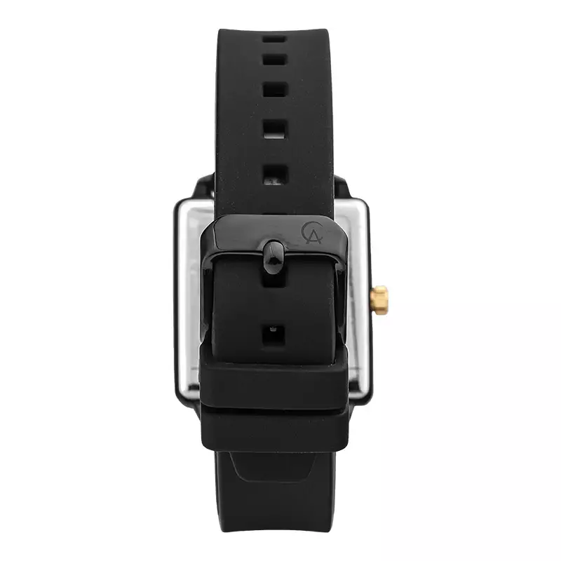 Jam Tangan Wanita Alexandre Christie Passion AC 2810 LD RIPBABA Ladies Black Dial Black Rubber Strap