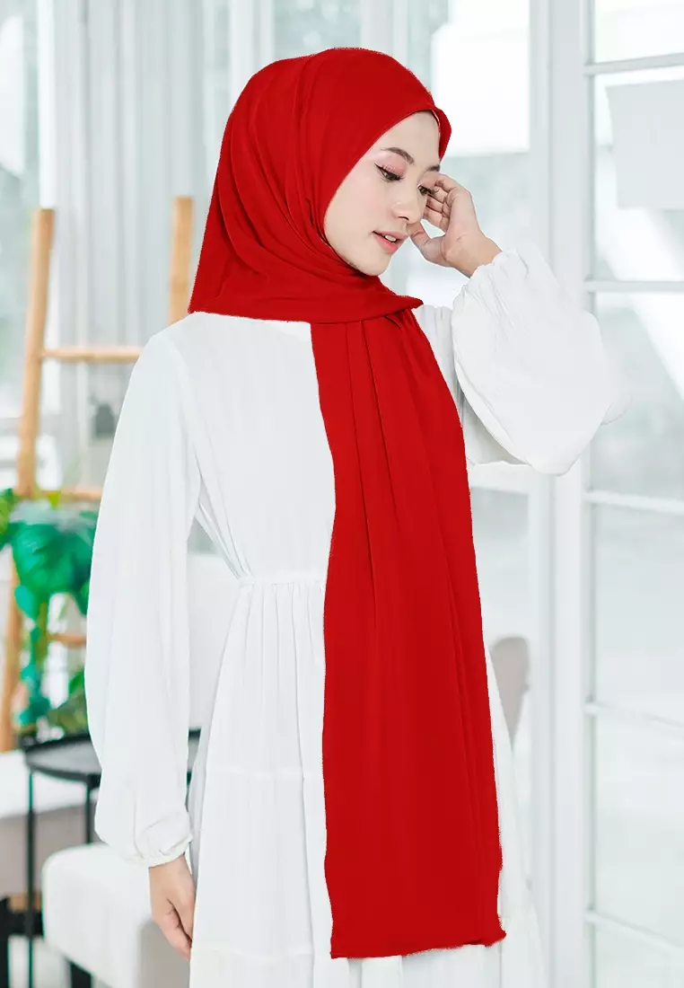 HIJAB INSTAN QILA - RED