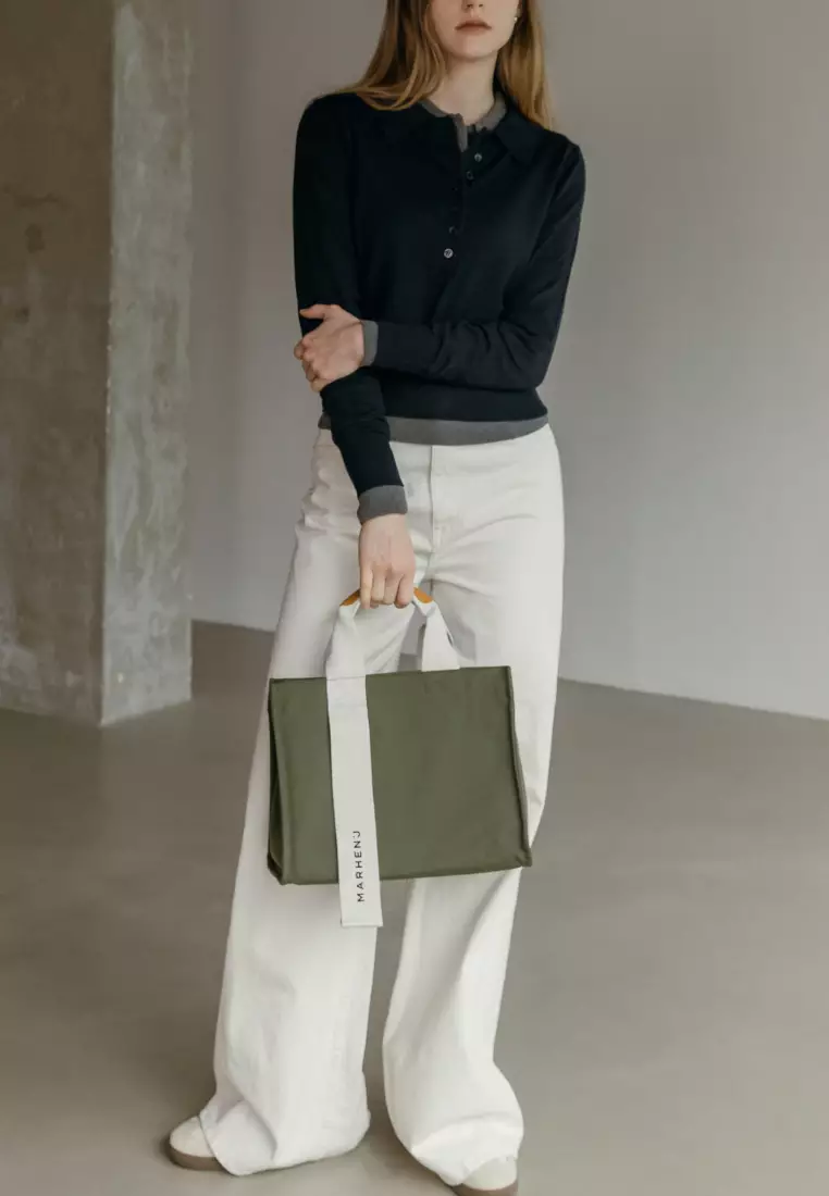 RICO COMFORT Canvas Crossbody Bag Moss Green