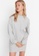 Trendyol grey Rib Mini Knitted Dress 0A492AADA058BCGS_5