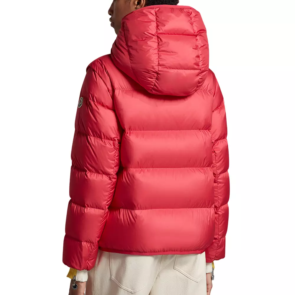 Jual Moncler Moncler Dronieres Short Down Jacket Cherry Pink