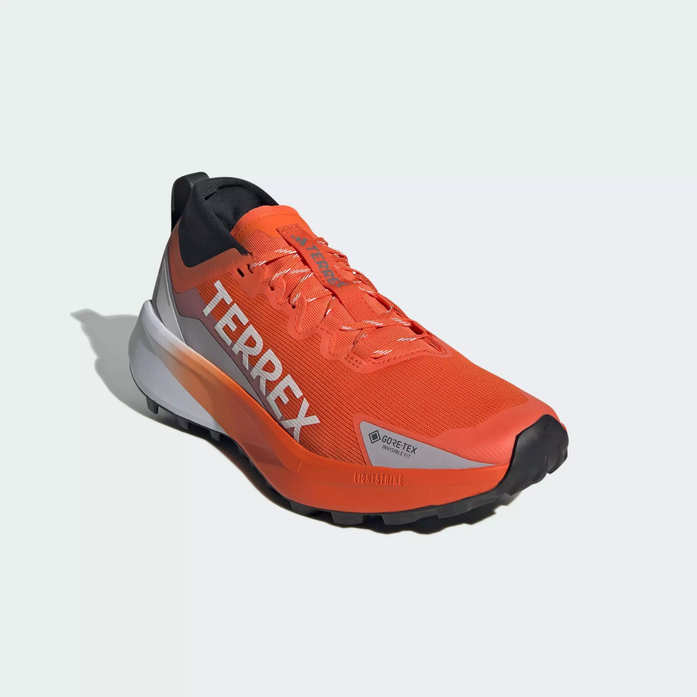 Hiking Terrex Agravic GTX Trail Running Shoes Men Orange JR5241