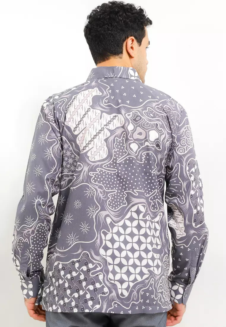 Carter Shirt Kemeja Batik Pria Panjang