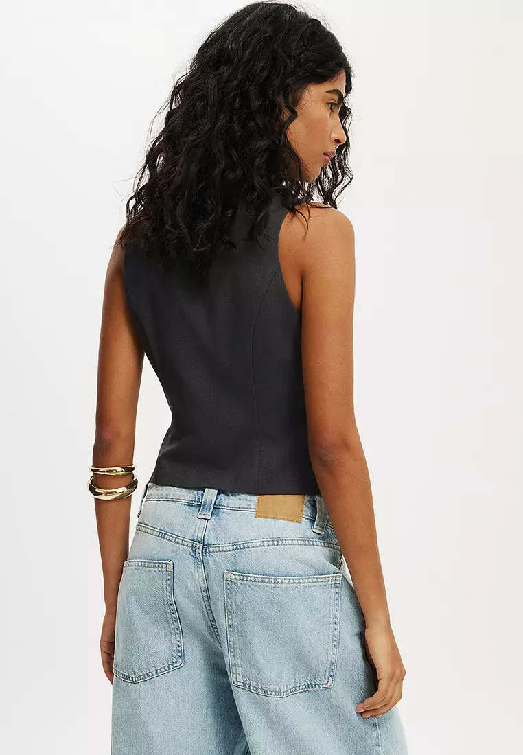 Izzy Zip Through Top