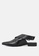 Rag & CO. black Leather Mules with Buckle Closure E5CDDSHACD87CCGS_3