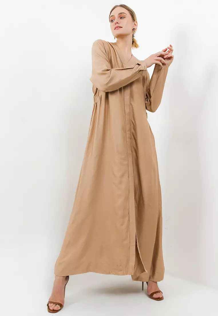 Signature Mireya Cordata Dress Mocka